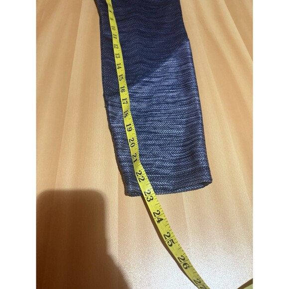Old Navy Active Womens Leggings M Medium Blue Fitted Activewear Bottoms - Picture 7 of 8